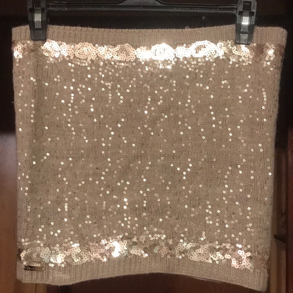 Calvin Klein sequin sweater top